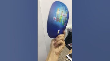 3D lenticular handfan