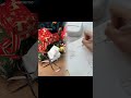#gifted Wrapping with your wishes on #ribbon for #Christmas #phomemo