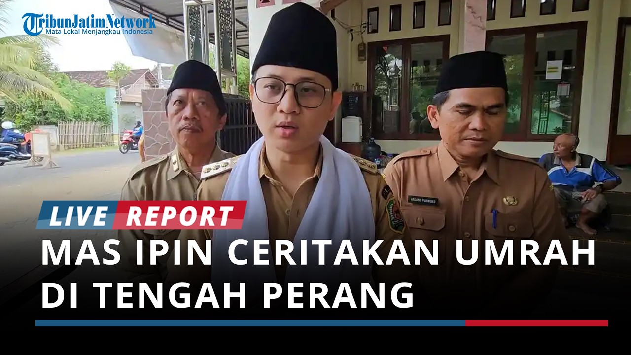 Kutip Doa Nabi Ibrahim, Bupati Trenggalek Mas Ipin Ceritakan Umrah di Tengah Perang