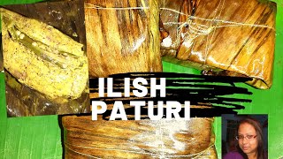 #ilishpaturi #Hilsafish ILISH MACHER PATURI || Shorshe diye Ilish | Hilsa Steamed in Banna Leaf