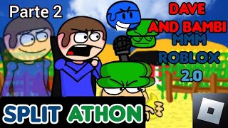 Splitathon (MMM Roblox) Dave And Bambi 2.0 FNF [Parte 2]