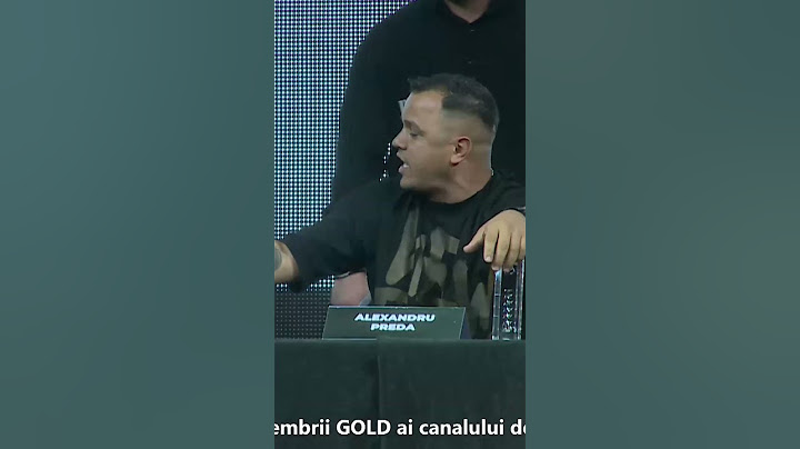 Schimb de replici între Tatiana și Alexandru Preda la conferința de presă a Galei RXF 47! #shorts