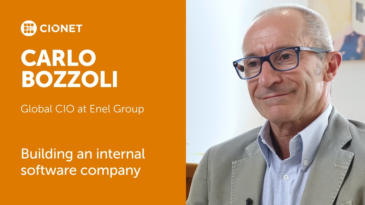 Carlo Bozzoli – Global CIO at Enel Group – Building an internal software  company 