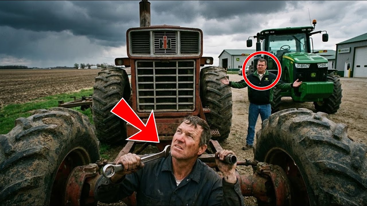The JD Dealer Pushed a Trade-In Loan… The Farmer Chose Old Iron Instead