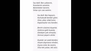 İsa dedi ben çobanım Bulgaristan Hristiyan ilahisi Ayri Pazarcık