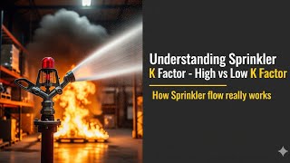 Understanding Sprinkler K Factor - High vs Low K-Factor: How Sprinkler Flow Really Works#nfpa