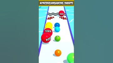 Ball Run 2048 : All Levels SpeedRun Gameplay Android, iOS Daily 5 #shortfeed #gameplay #explore