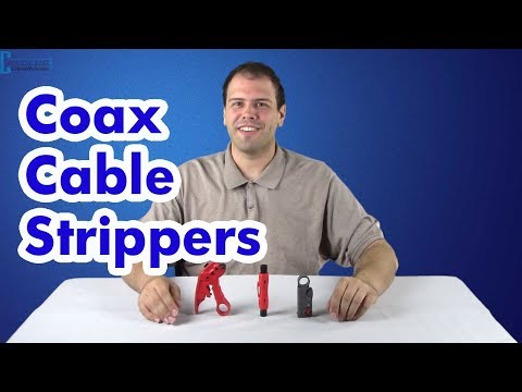 Comparing 3 Coax Cable Strippers