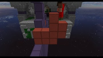 A pretty cool block extension in hypixel bridge