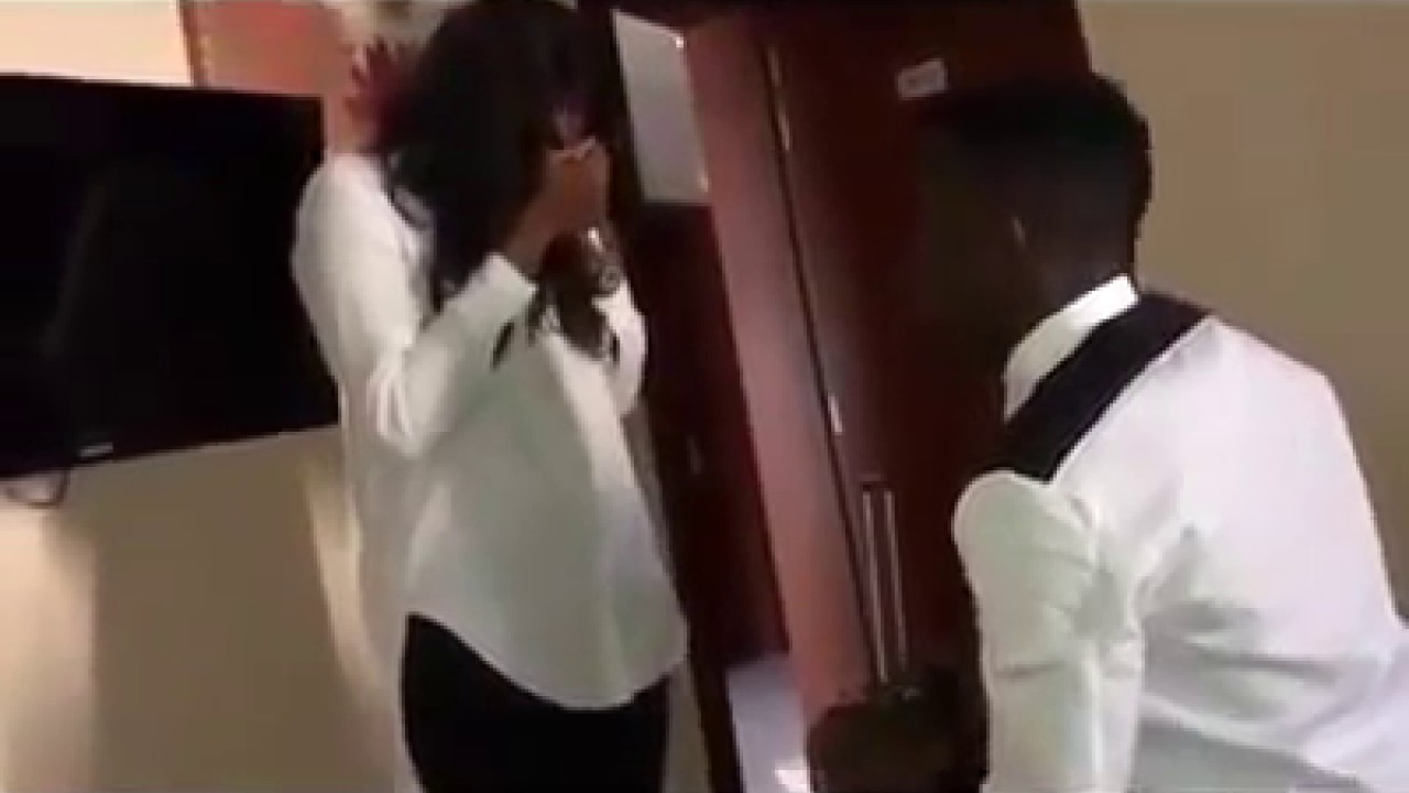 FOOTBALLER KENNETH OMERUO PROPOSES TO GIRLFRIEND