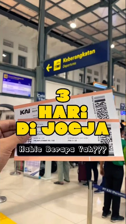 HOW MUCH DOES IT TAKE TO FINISH 3 DAYS IN JOGJA?!! DAY ONE #AIRPUTIHAJA #ROYLAMBOK #youtubeshorts