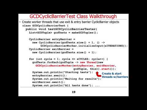 Java CyclicBarrier (Part 3)