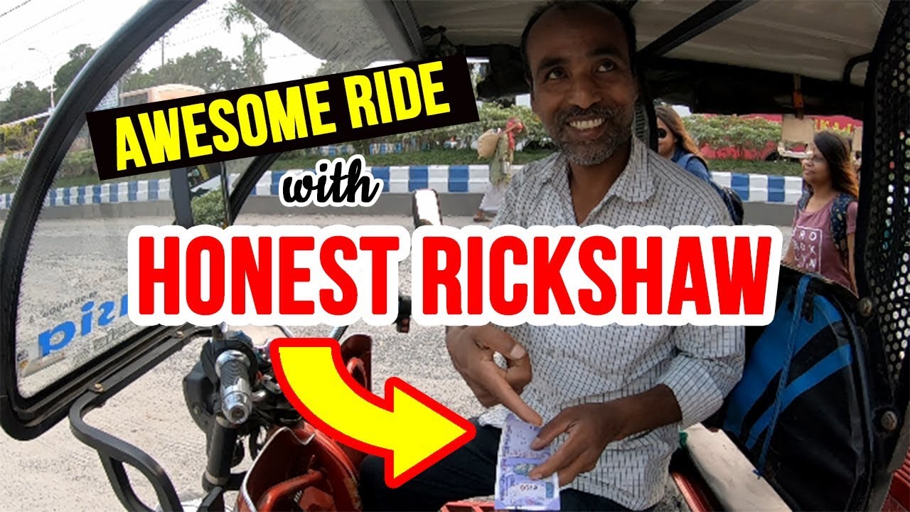 SUPER HONEST Eco Friendly RICKSHAW | Not ALL try to scam you