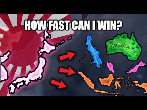 Speedrunning WW2 as Japan (How Fast can I win?)