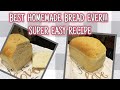 BEST HOMEMADE BREAD EVER!!! SUPER EASY RECIPE