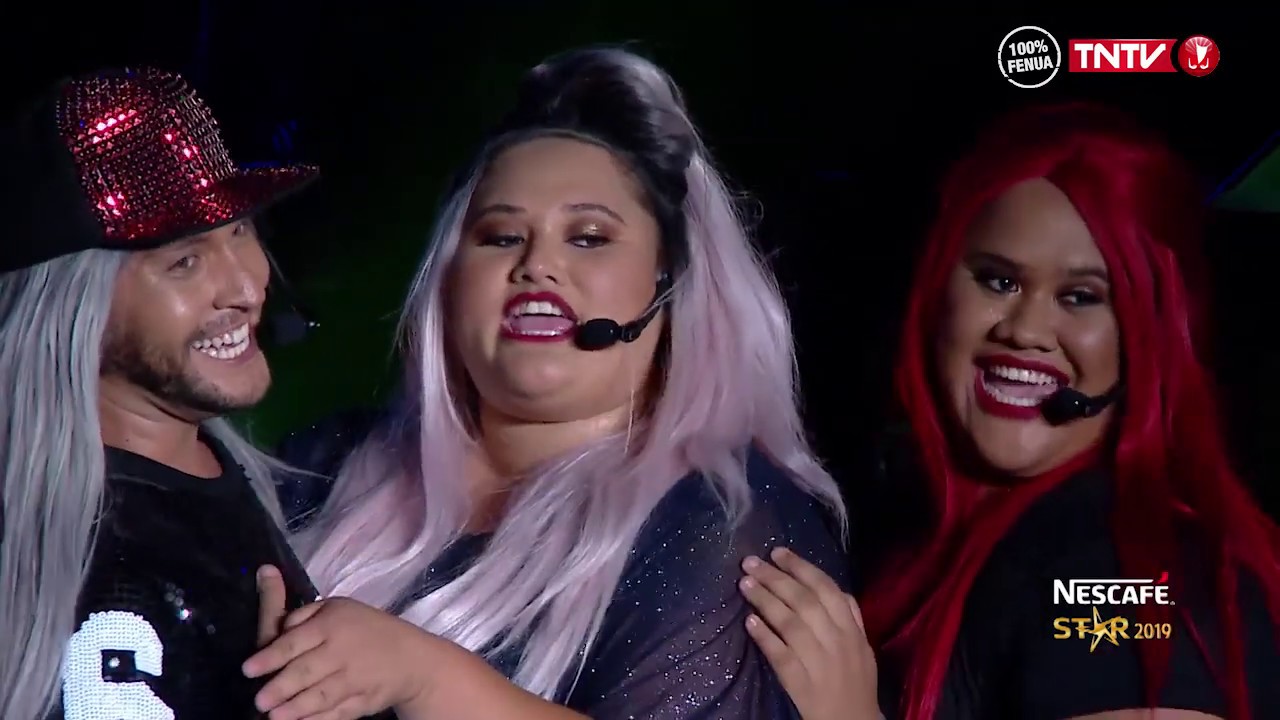 Les Pukan's Prada et Christopher Prenat à la finale Nescafé Star