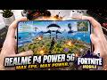 REALME P4 POWER 5G Fortnite Gameplay | Dimensity 7400-Ultra