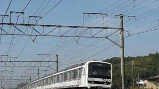 209系改MUE-Train 成田線で試運転 / JR East 209 Series MUE-Train on Narita Line