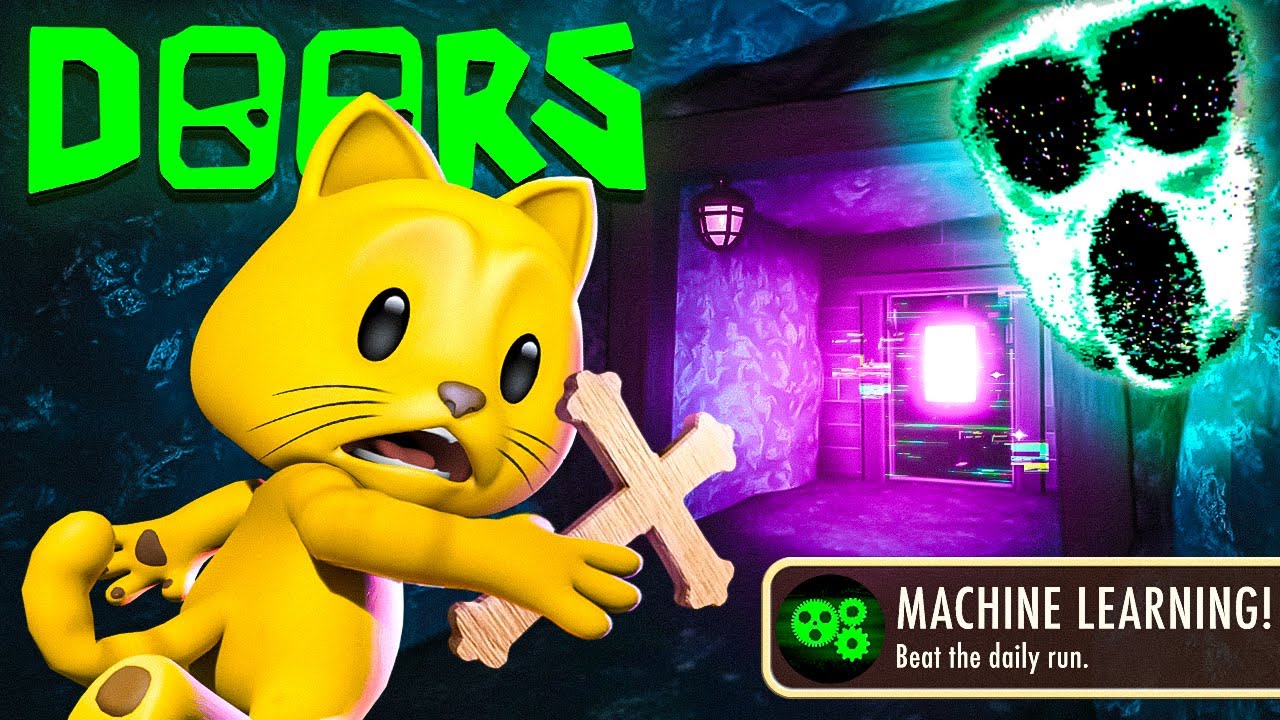 I beat Roblox DOORS - DAILY RUN 📟 UPDATE!