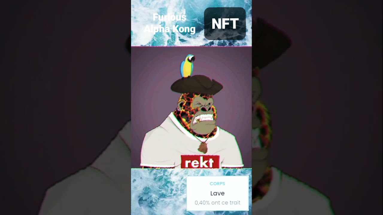 NFT Furious Alpha Kong 1/10000