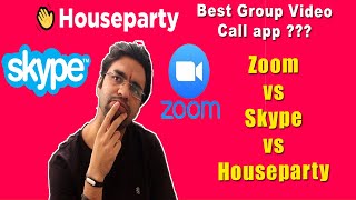 Zoom video conferencing vs Skype meet now | Skype Group Video Call screenshot 4