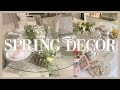 DECORATE WITH ME FOR SPRING | decor ideas, DIY Twine eggs &amp; Easter brownies! 🌼