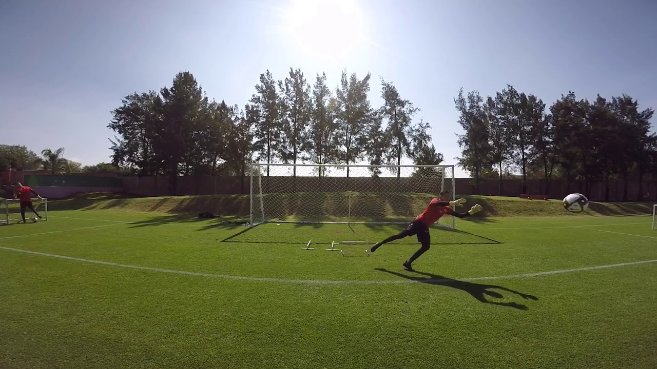 Entrenamiento porteros necaxa Jueves 28 noviembre 2019