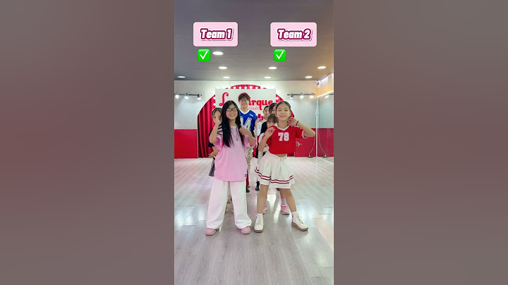 Guess which team will win? Follow the teacher to see more dance learning clips.