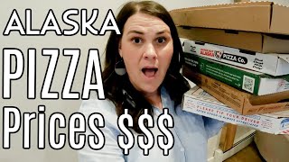 High Cost of Alaska Pizza $$$ Pizza Taste Test!