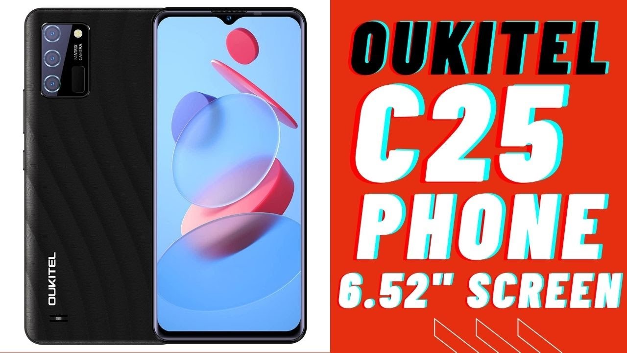 OUKITEL C25 Smartphone 6.52