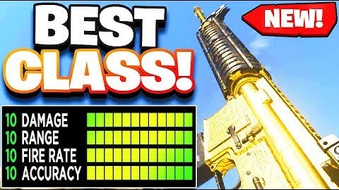 ONE SHOT KILL M4A1 CLASS SETUP in MODERN WARFARE! - M4A1 BEST CLASS SETUP in COD MW (#KARNAGEHRC)