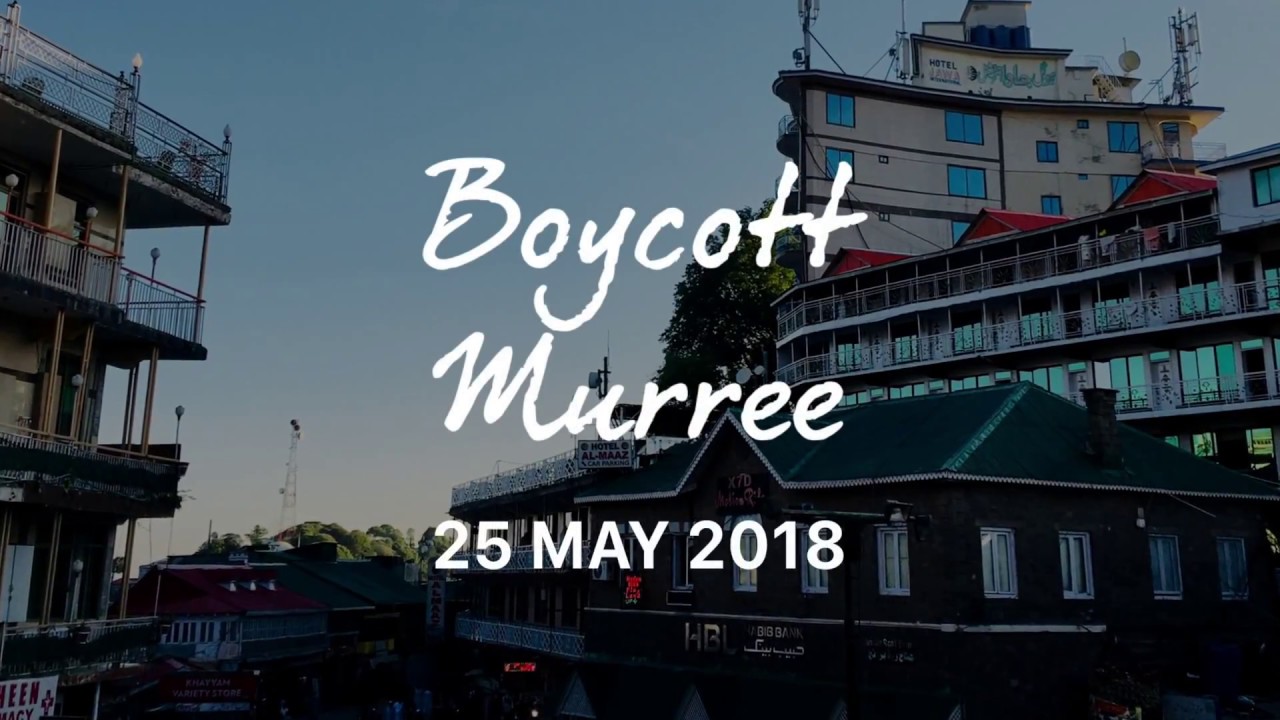 short tour to Murree during boycott campaign 2018