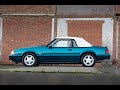 Topless Fox: 1993 Ford Mustang LX 5.0 Convertible Tour and Drive