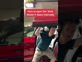 How to open Tesla Model X doors manually during an emergency