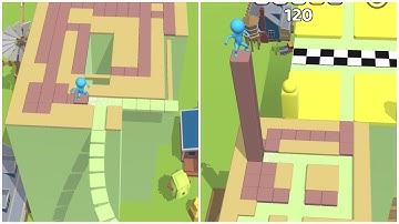 STAKY DASH FUNNY GAME PLAY #18 | 3D GAME ON ANDROID/IOS