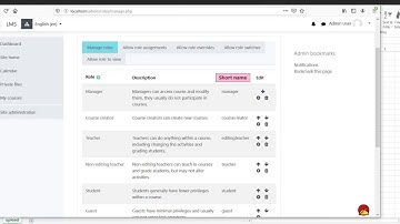 Upload users in Moodle