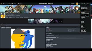 Thanks For 1000 Views On My Furaffinity Channel
