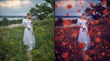 Dramatic Autumn Color In Photoshop CC Tutorial