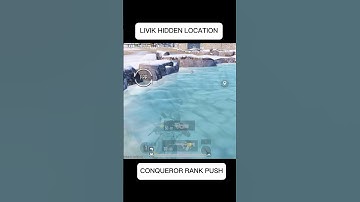 LIVIK HIDDEN LOCATION  🔥😲  RANK PUSH HIDDEN LOCATION #pubgi #pubgmobile #shorts #mrmarkedgaming