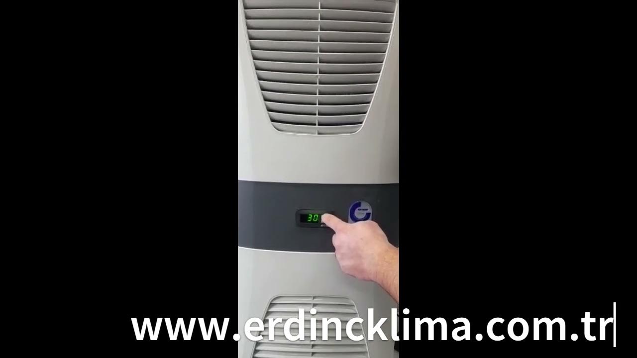 Rittal Pano Kliması Set Değeri Ayarlama Changing Rittal Panel AC SETTING Temperature YouTube