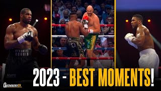 What A Year Fury Dubois Aj Wilder 2023 Boxing Highlights