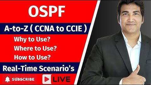 All About OSPF Protocol | Why to use OSPF, Where to use OSPF and How to use OSPF | #ospf
