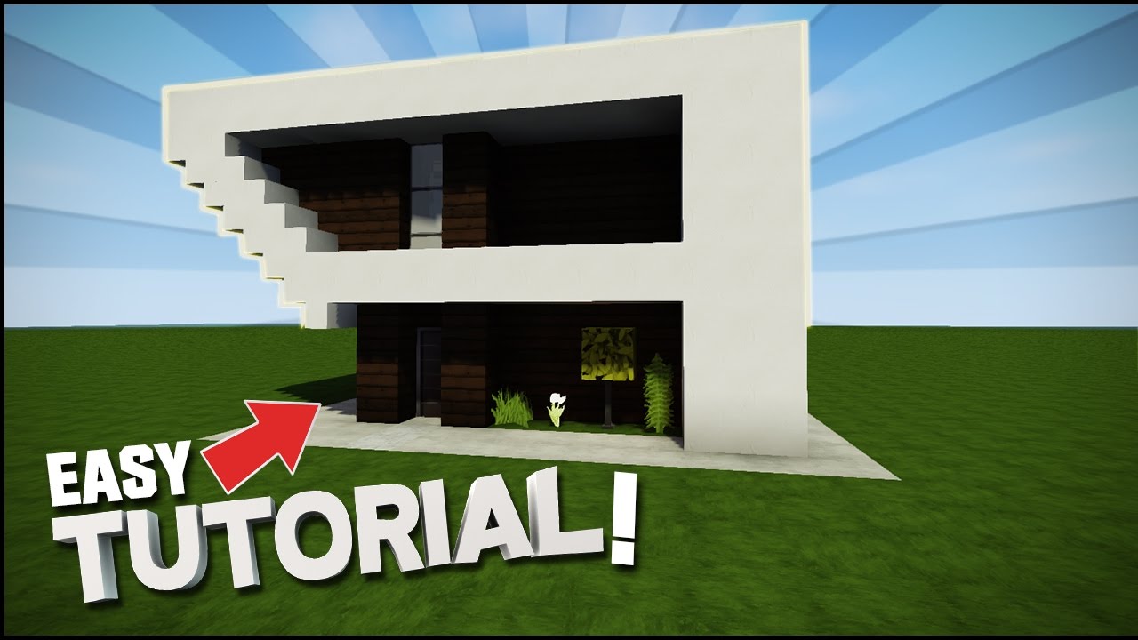 Simple Modern House Minecraft simple modern house pictures Simple Modern House Minecraft simple modern house pictures