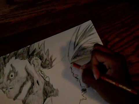 Ryuk from Death Note (Speed Drawing)