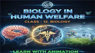 BIOLOGY IN HUMAN WELFARE. CLASS -12. BIOLOGY #animatededucation #animationstudent #biologyclass12 screenshot 4