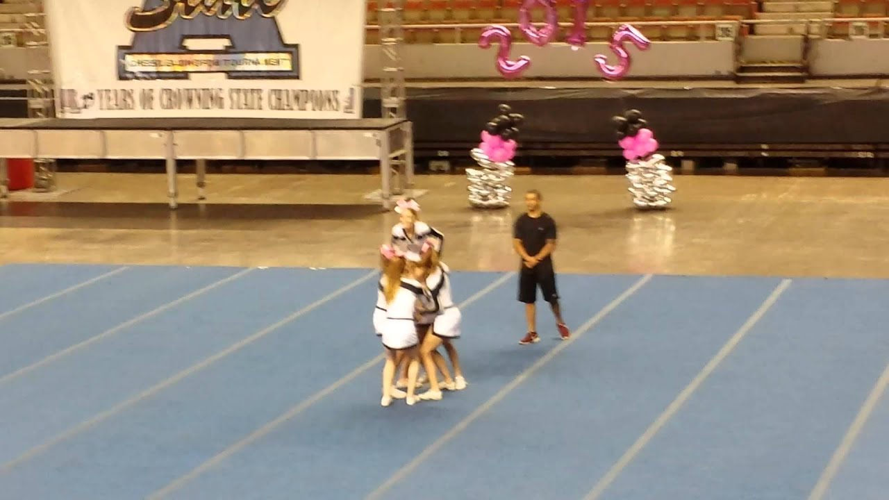 AZ Cheer & Pom 2015 Cactus Shadows Stunt Team A YouTube