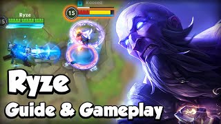 Ryze Is Ultra Broken? Quadra Kill - Guide, Combo, Build & Runes - Wild Rift Gameplay