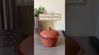 Pumpkin Spice and everything nice #goodwill #falldecor #falldecorate #homedecorideas