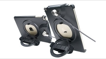 PAD-ACGA Anti-Theft Case with Built-in Grip Stand for iPad Air and iPad Pro 9.7