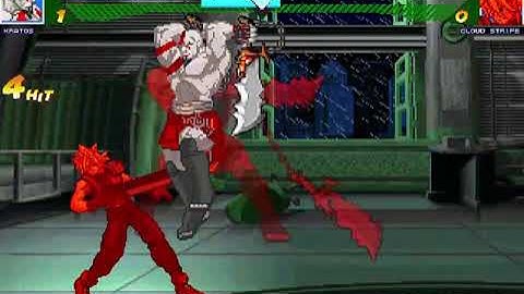 Kratos vs Cloud (God of War vs Final fantasy)